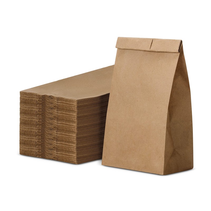 1/2 lb Kraft Brown Paper #2 Bags