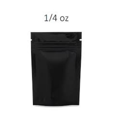 1/4oz Mylar Zipper Bags 50CT