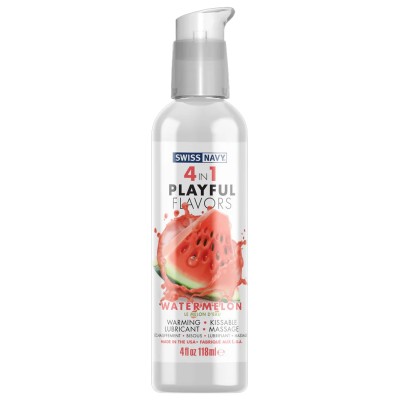 4-in-1 Playful Flvs Lube Watermelon