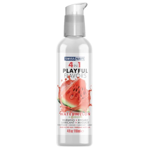 4-in-1 Playful Flvs Lube Watermelon
