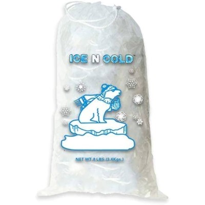 8 lbs Ice bags 500ct