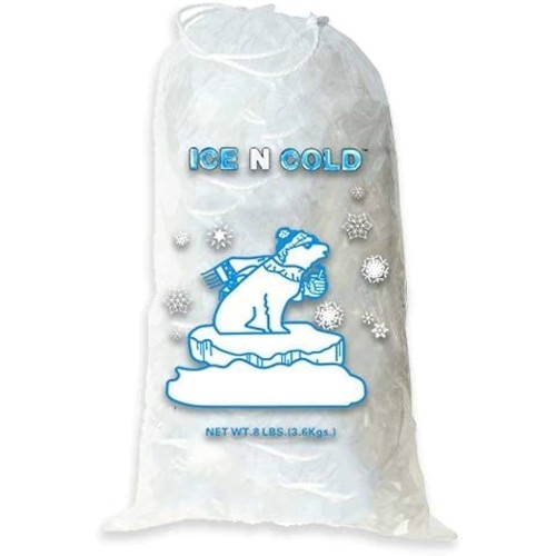 8 lbs Ice bags 500ct