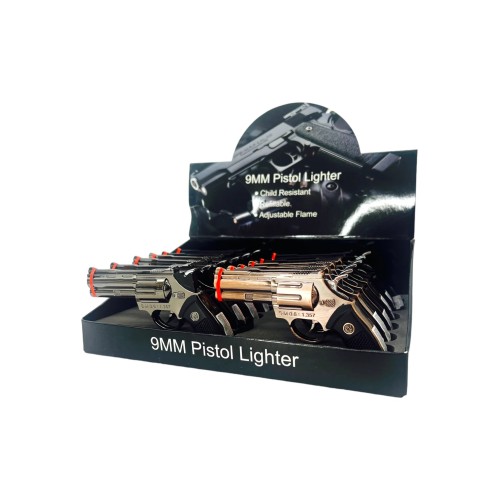 9mm Pistol Lighter 12ct