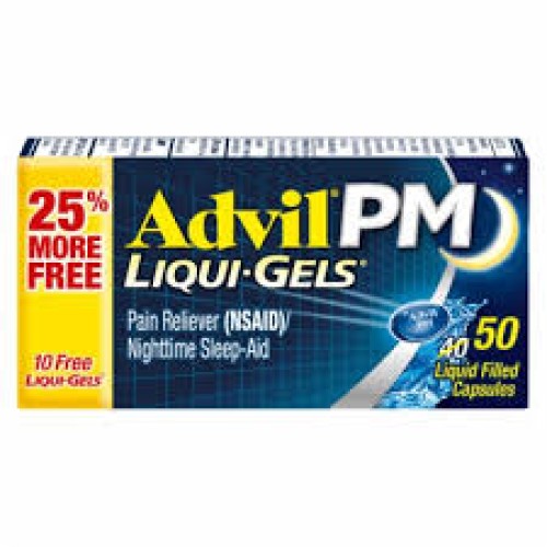 ADVIL PM 50CT Gel