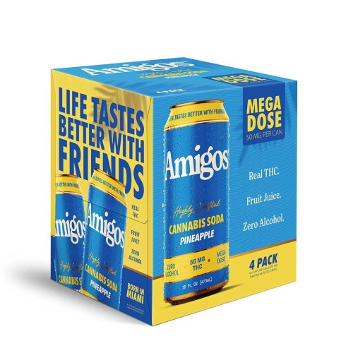 Amigos 50mg lemon lime soda