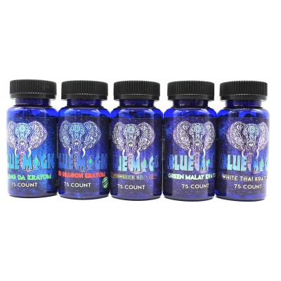 Blue Magic Bali Kratom 75ct