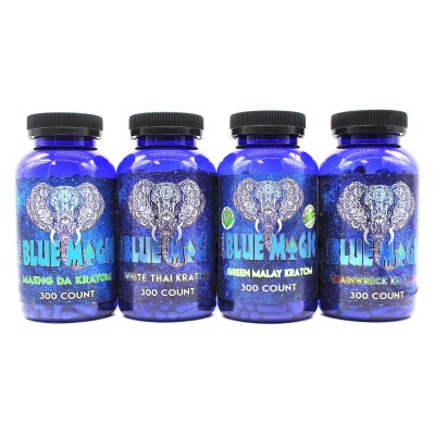 Blue Magin White Thai Kratom 300ct
