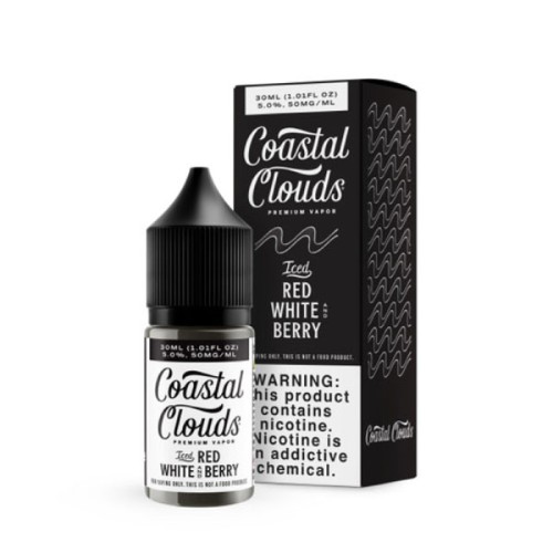 COASTAL CLOUD NIC ICE SALT RED WHITE BERRY 35MG