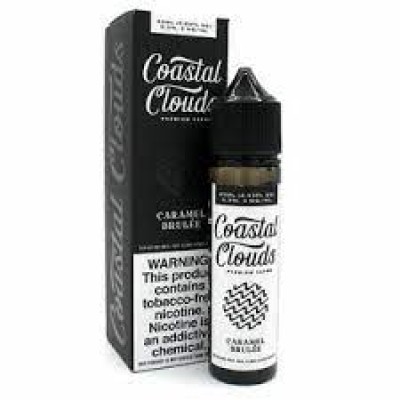 Coastal Cloud 0mg Caramel Brulee