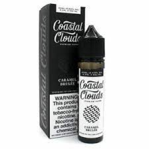 Coastal Cloud 0mg Caramel Brulee