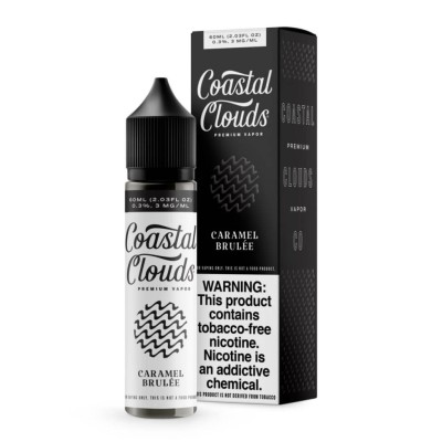 Coastal Cloud 3mg Caramel Brulee