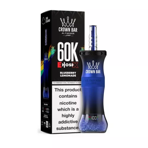 Crown Bar Al fakher 60k blubry lemonade