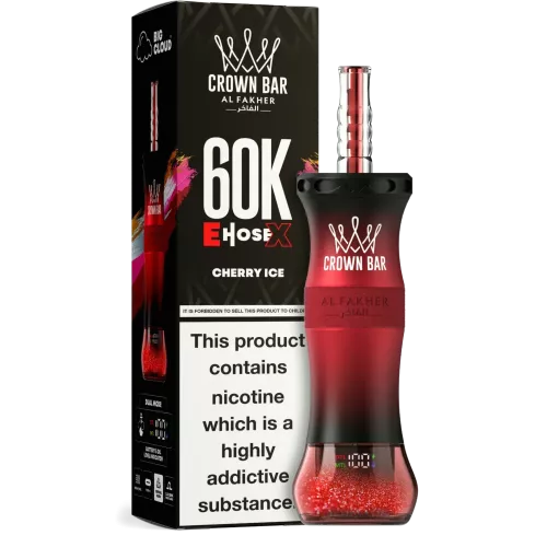 Crown Bar Al fakher 60k cherry ice