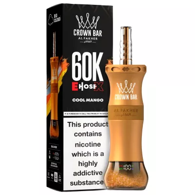 Crown Bar Al fakher 60k cool mango