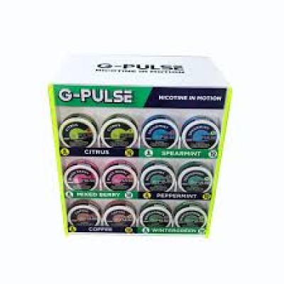 G Pulse Nicotine Pouches 60ct Display