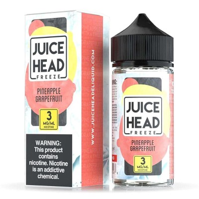 Juice Head 0mg Freeze PineappleGrape Fruit 100ml