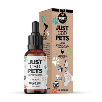 Just cbd 100mg chicken treats cat