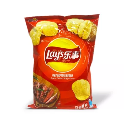 Lays Texas Grilled BBQ Flavor