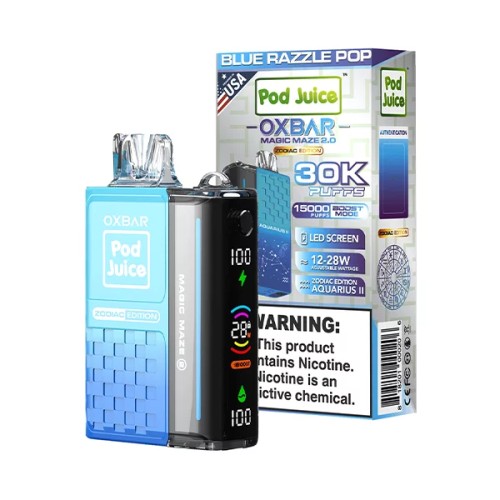 OXBAR 30K Zodiac Edition Blue Razz Pop