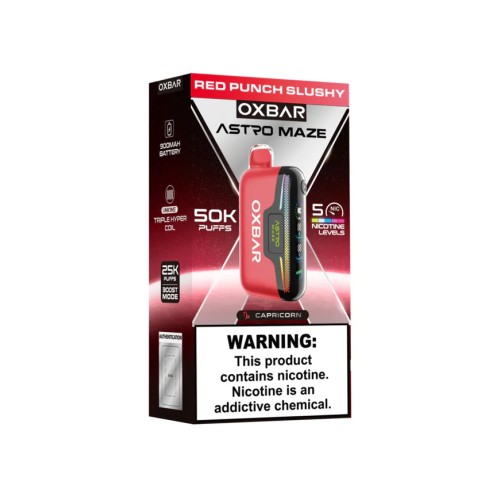 Oxbar Astro 50K Red Punch Slushy