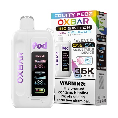 Oxbar Nic Switch 0-5% 35K Fruitz Pebz