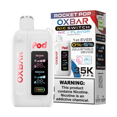 Oxbar Nic Switch 0-5% 35K RocketPop