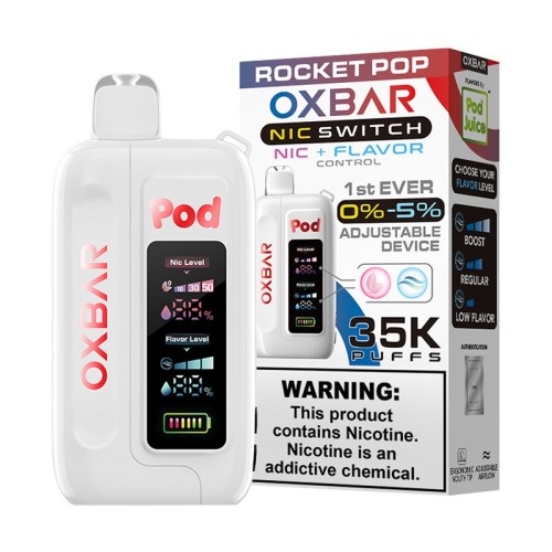 Oxbar Nic Switch 0-5% 35K RocketPop