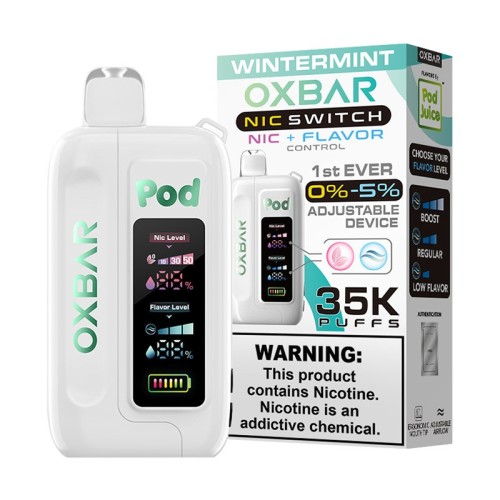 Oxbar Nic Switch 0-5% 35K WinterMint