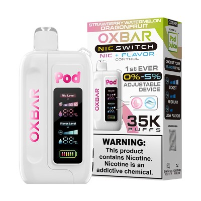 Oxbar Nic Switch 0-5% 35K SB WM Dragon Fruit
