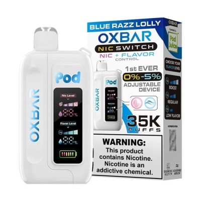 Oxbar Nic Switch 0-5% 35K BlueBerry Watermelon