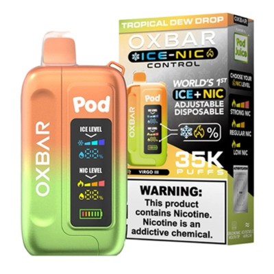 Oxbar Nic Switch 0-5% 35K Tropical Dew Drop
