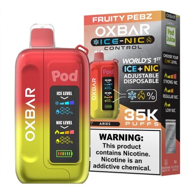 Pod Juice 35mg Oxbar Fruity Pebz