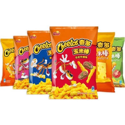 Snacks Exotics Cheetos All Flvs