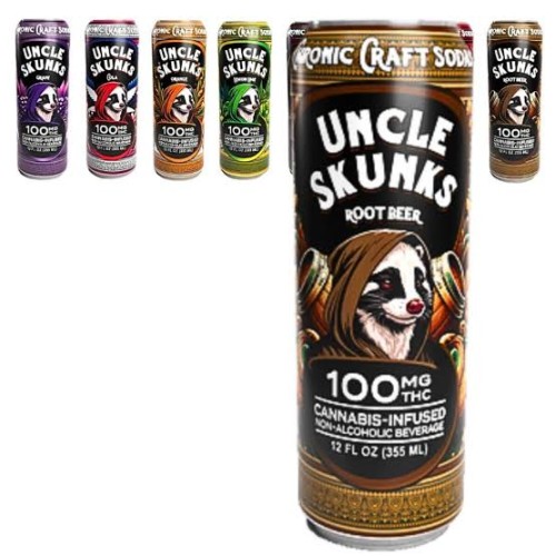 Uncle Skunk 100mg INFUSED drink all flav